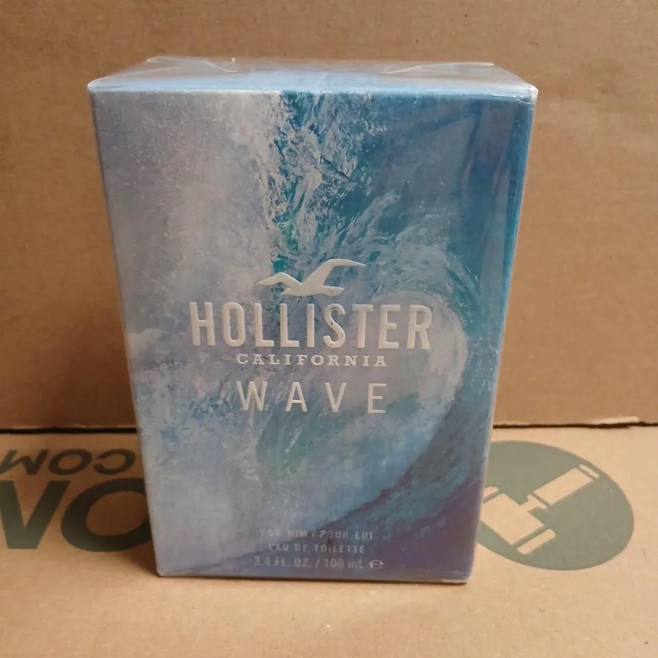 BOXED AND SEALED HOLLISTER CALIFORNIA WAVE FOR HIM EAU DE TOILETTE 100ML