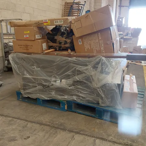 PALLET OF ASSORTED CONSUMER PRODUCTS/FURNITURE PARTS