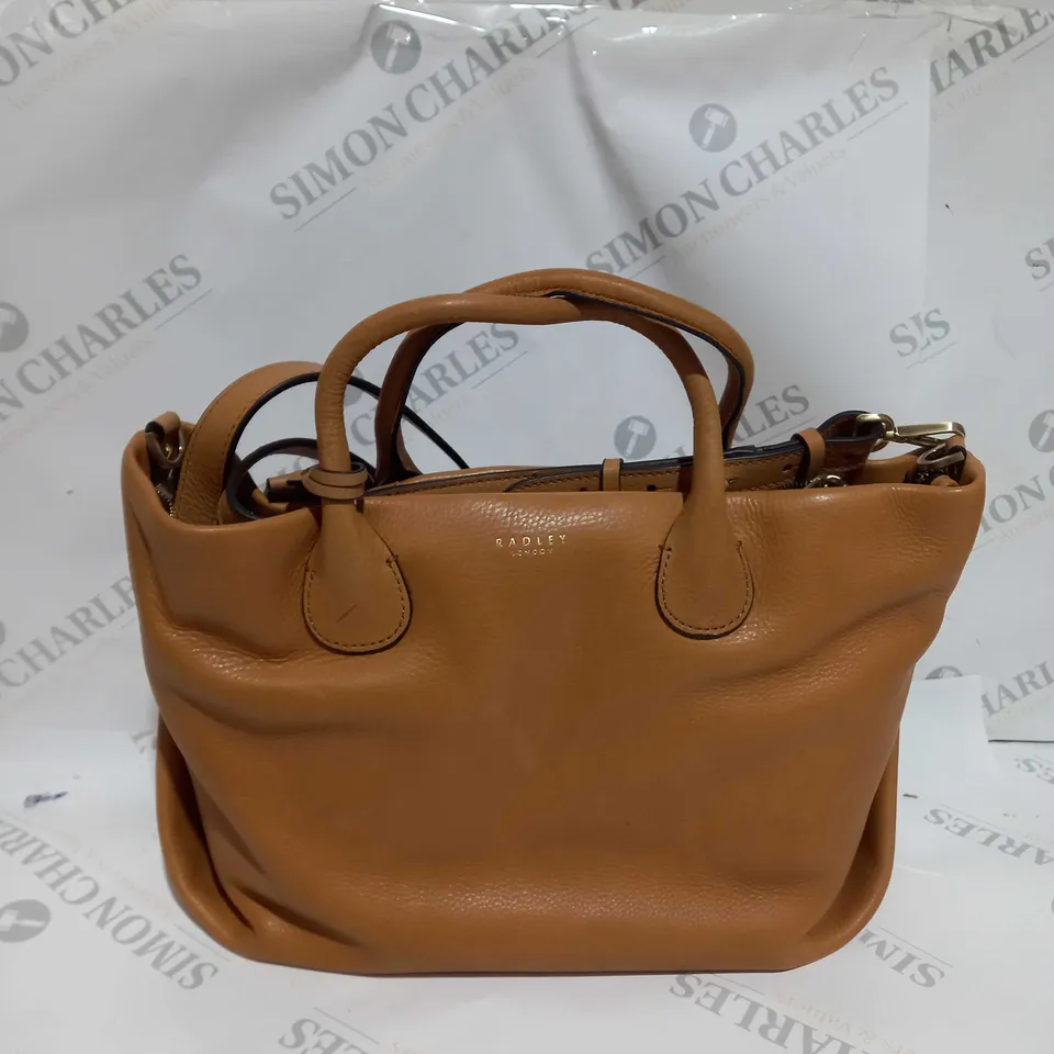 RADLEY LONDON HAND BAG IN LIGHT BROWN