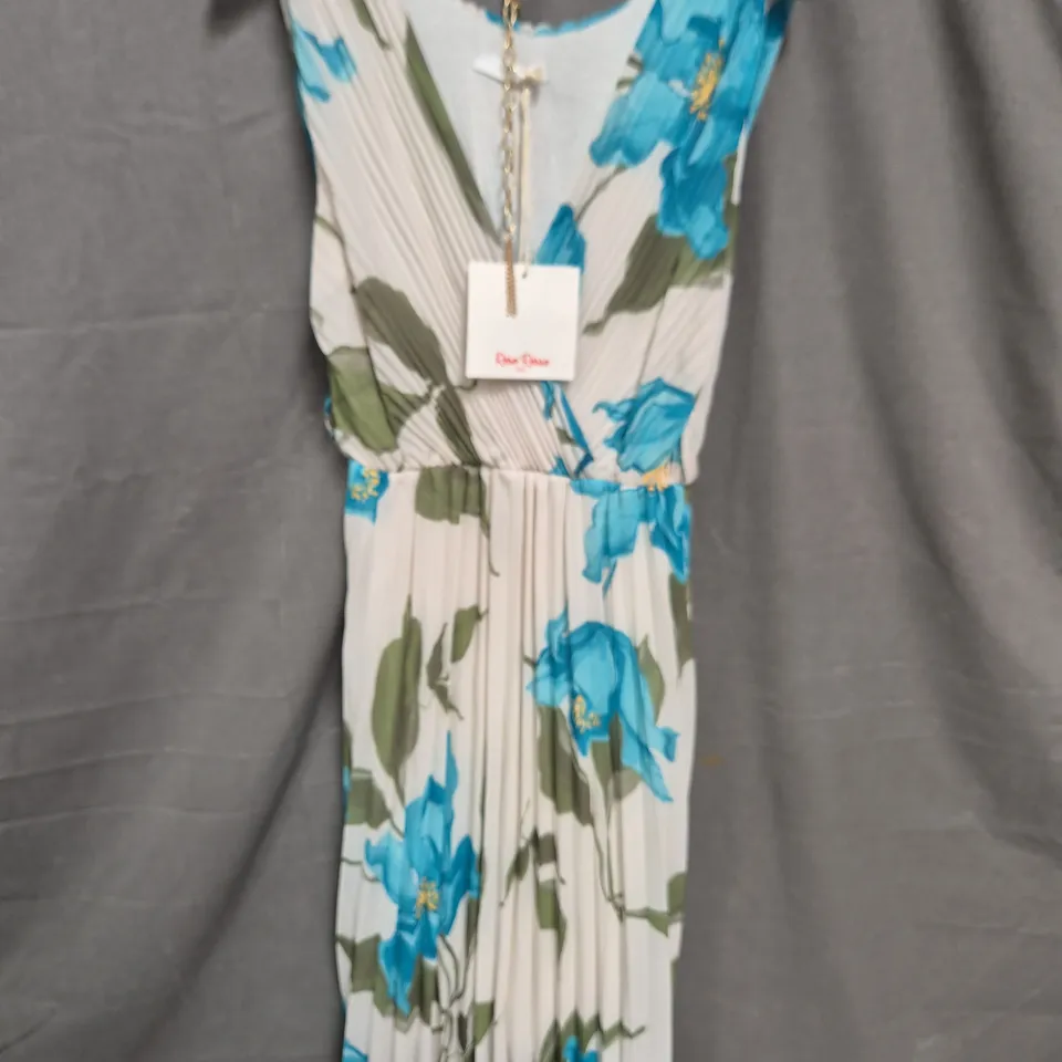 ROSA ROSSA ITALY FLORAL PRINT SLEEVELESS DRESS – SIZE UNSPECIFIED