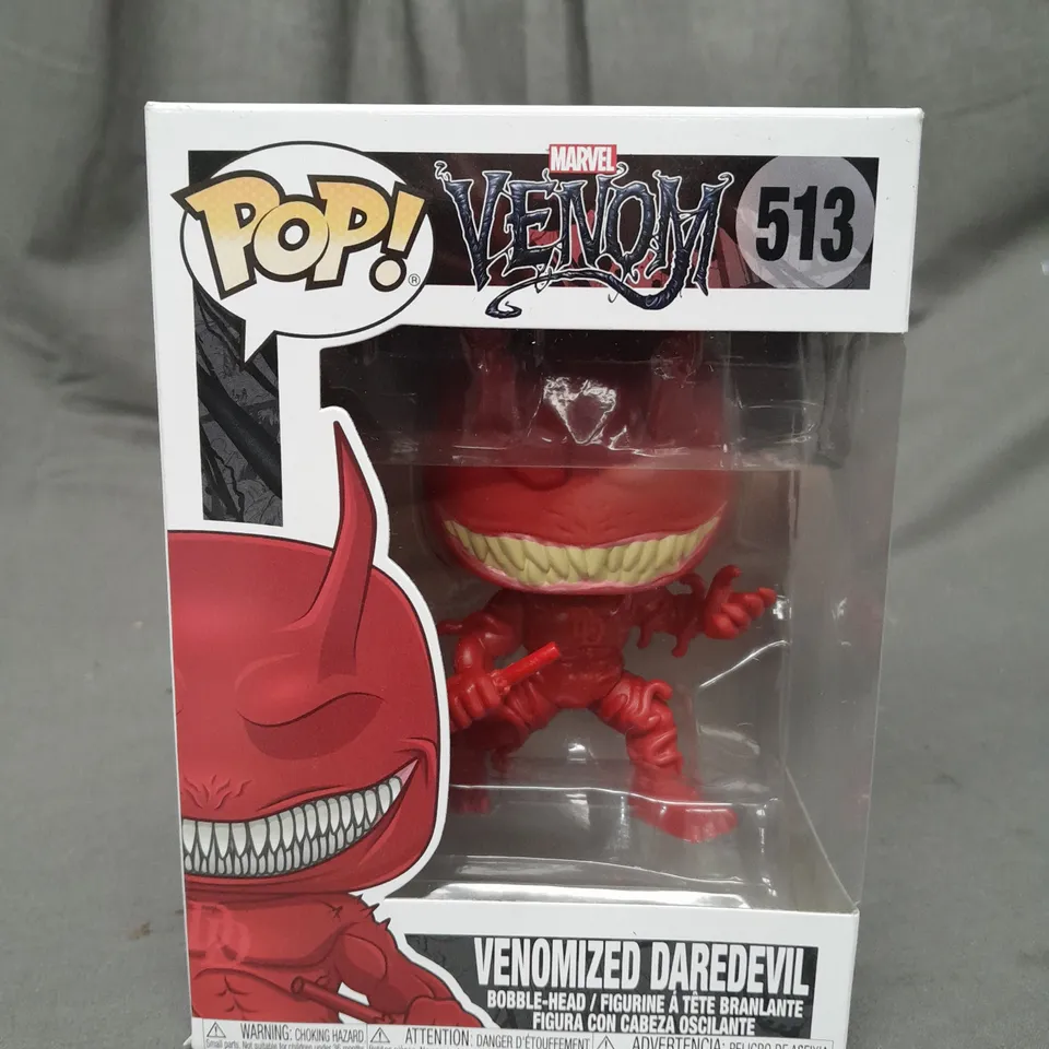 BOXED FUNKO POP MARVEL VENOM 513 - VENOMIZED DAREDEVIL COLLECTIBLE BOBBLE-HEAD