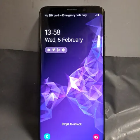 SAMSUNG GALAXY S9 IN BLACK