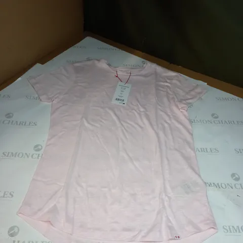 ORLANDER BROWN PINK T-SHIRT SIZE MEDIUM 