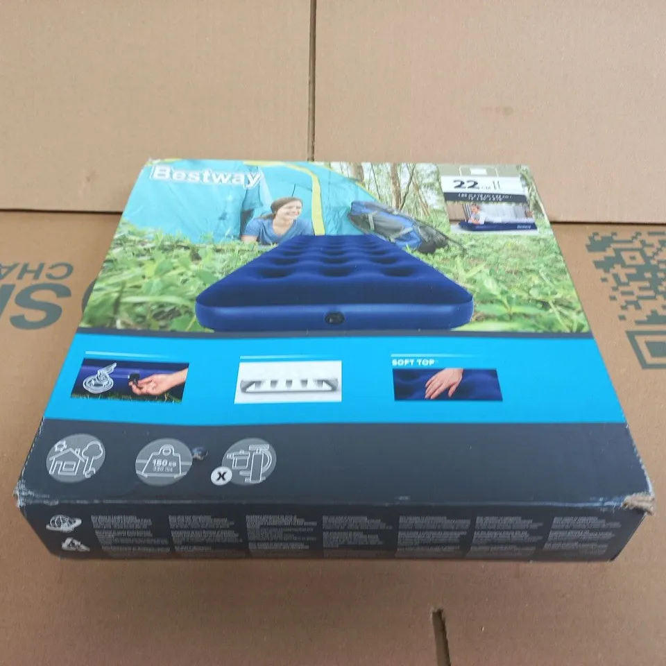 BESTWAY INFLATABLE AIR BED – BLUE 