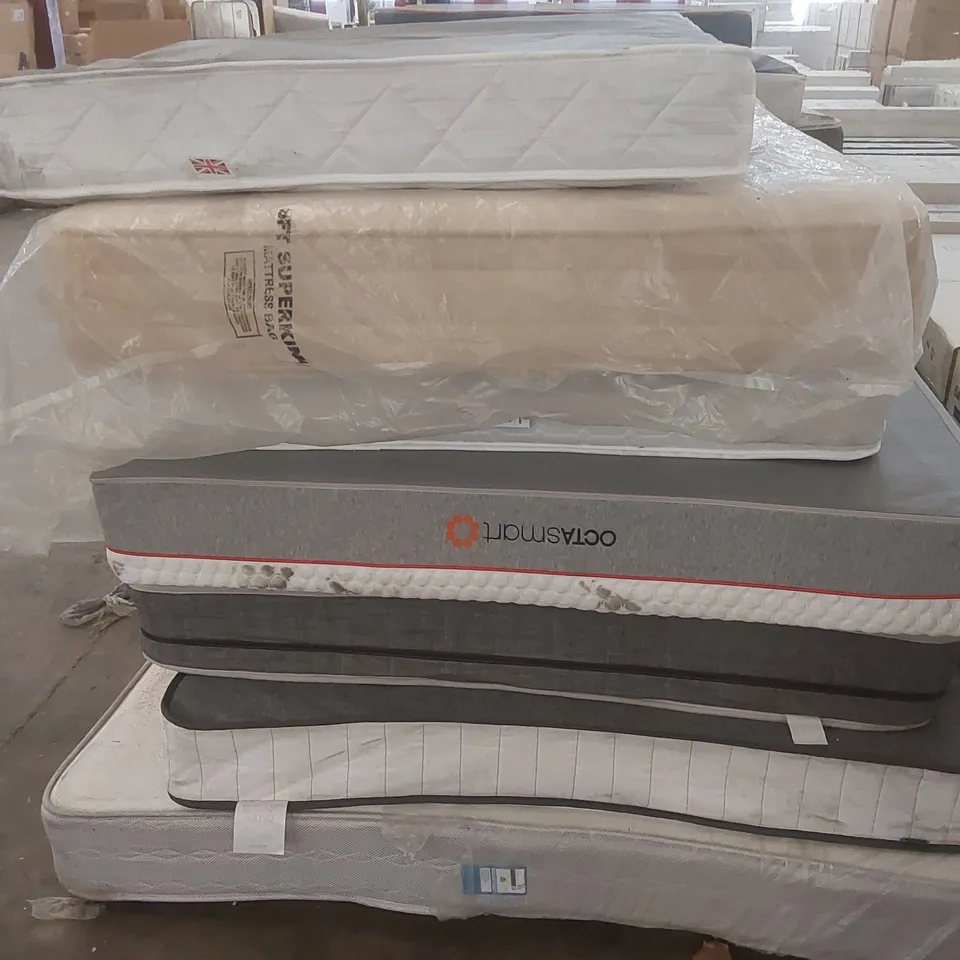 PALLET CONTAINING APPROXIMATELY 7x ASSORTED MATTRESSES 