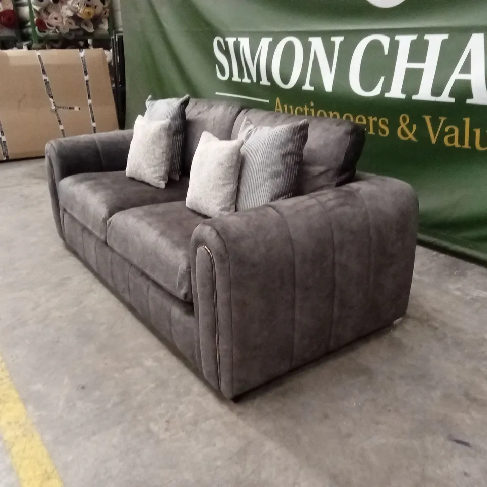 AMARA 2 SEATER SOFA - CHARCOAL RRP £1199