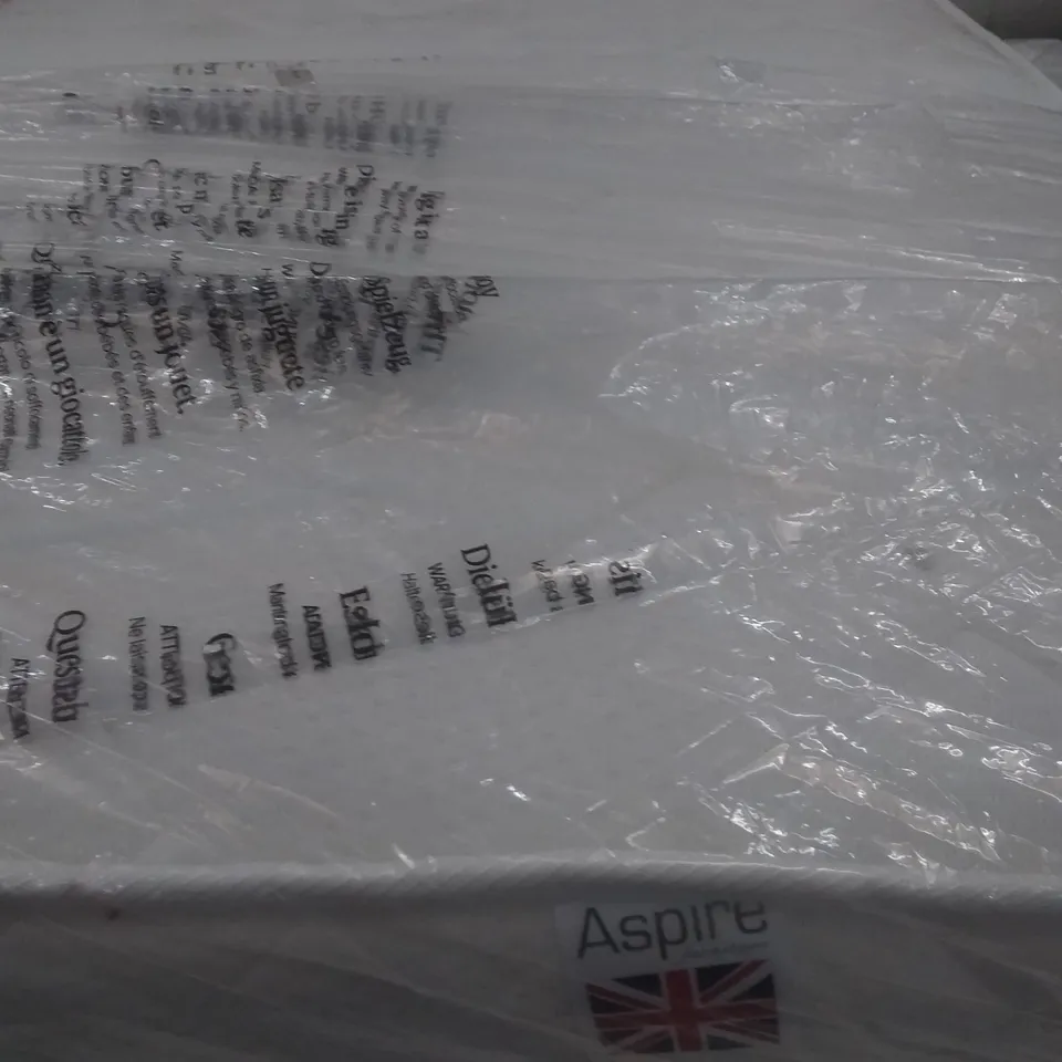 QUALITY BAGGED ASPIRE 2'6" SMALL SINGLE MATTRESS 