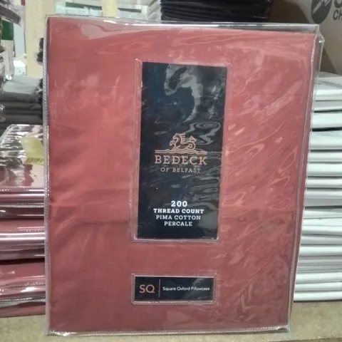 X7 BEDECK SQUARE PILLOW CASES