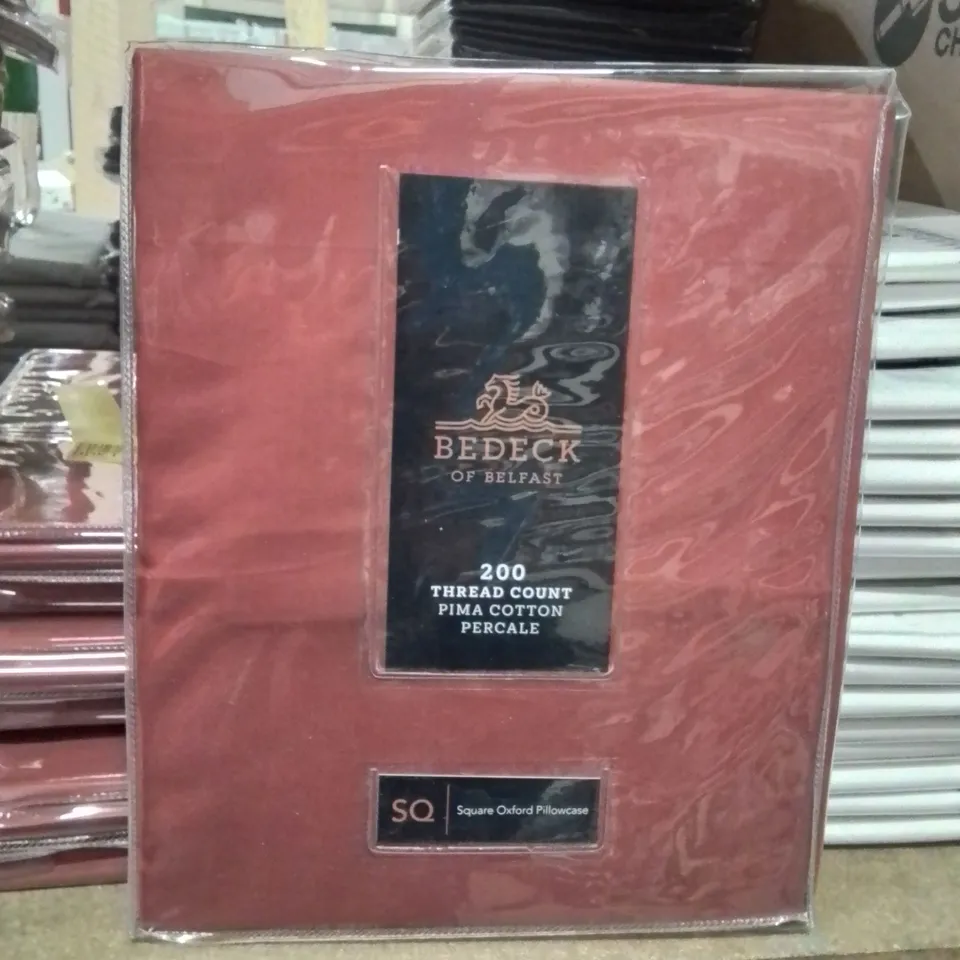 X7 BEDECK SQUARE PILLOW CASES