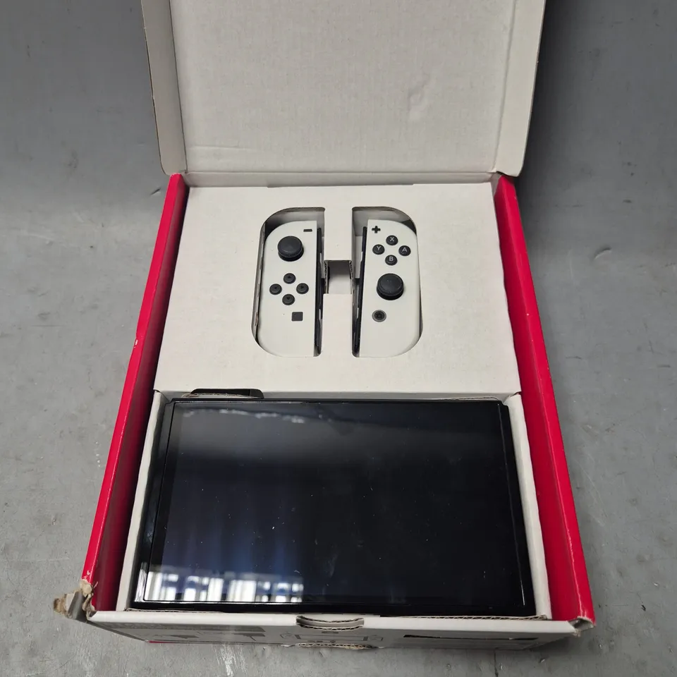 BOXED NINTENDO SWITCH OLED GAMING CONSOLE 