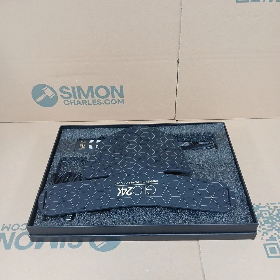 GLO24K 7 COLOR LED SUPER MASK FOR THE NECK/CHEST/DECOLLETE LIMITED EDITION BOXED