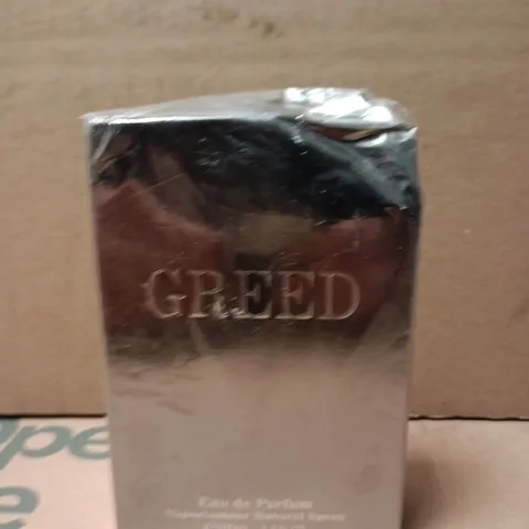 BOXED AND SEALED GREED EAU DE PARFUM 100ML