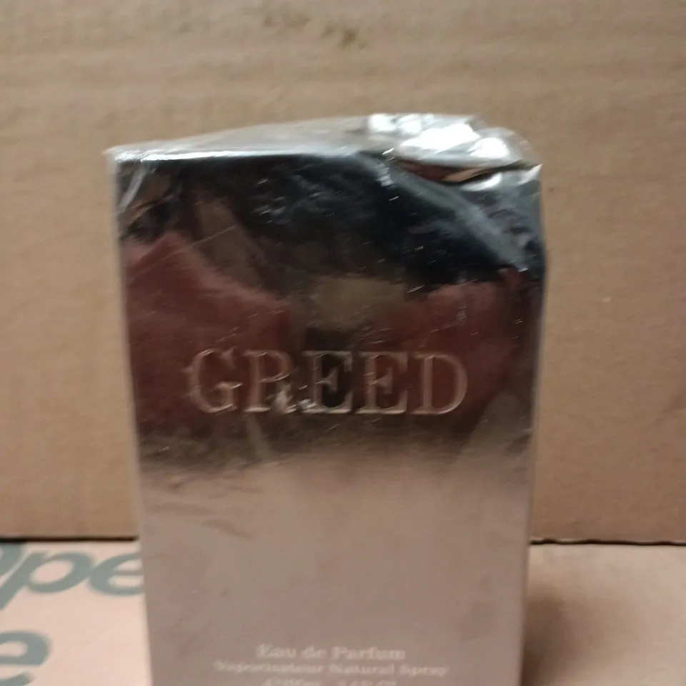 BOXED AND SEALED GREED EAU DE PARFUM 100ML