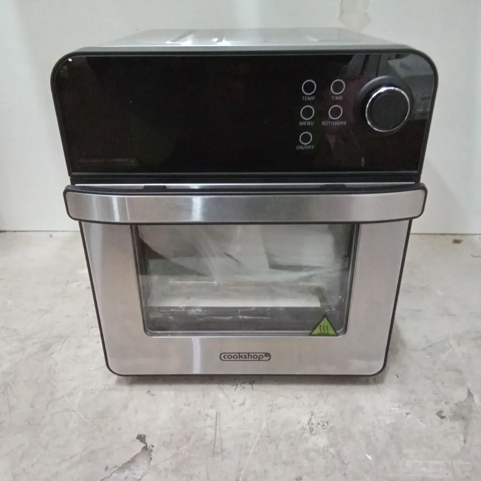 BOXED COOKSHOP AIR FRYER OVEN 14.5L WITH ACCESSORIES