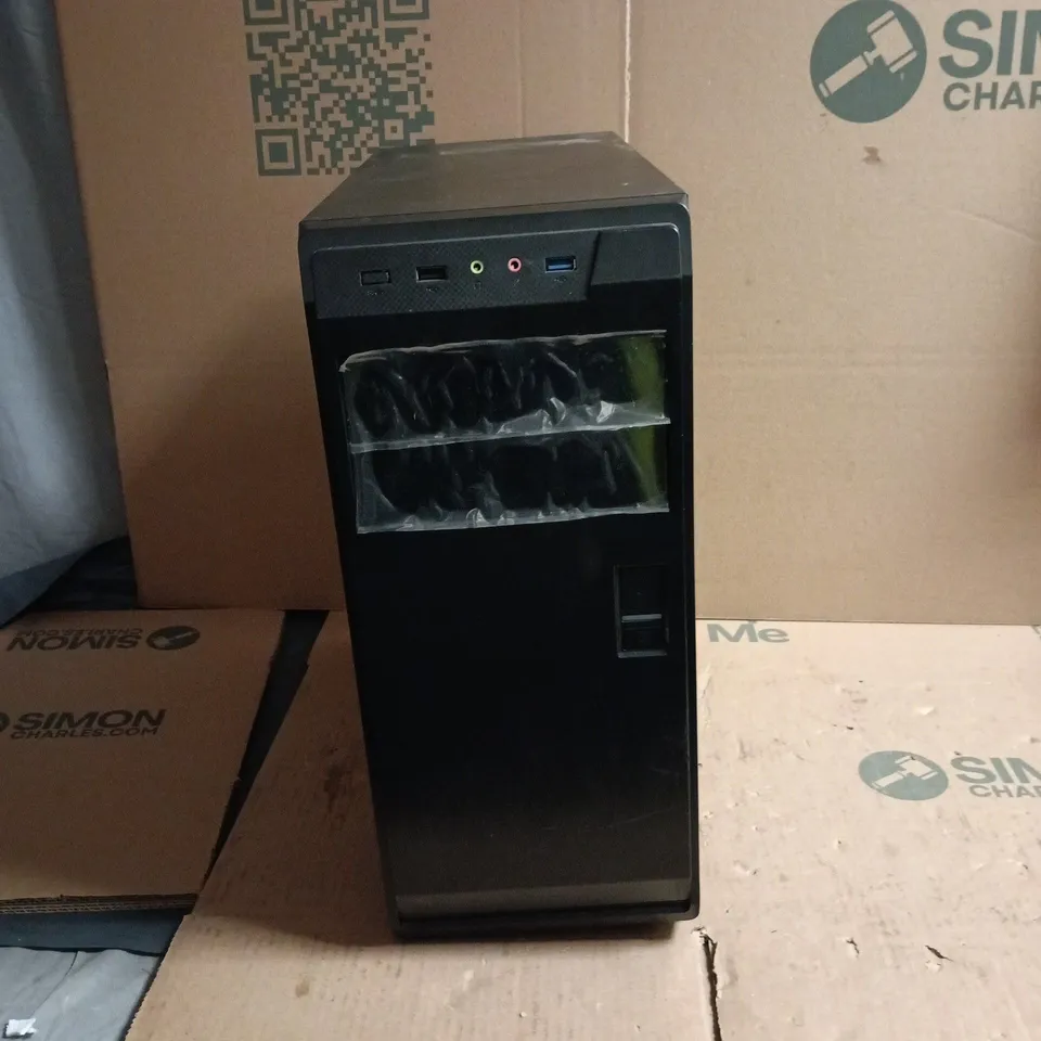 BLACK PC TOWER