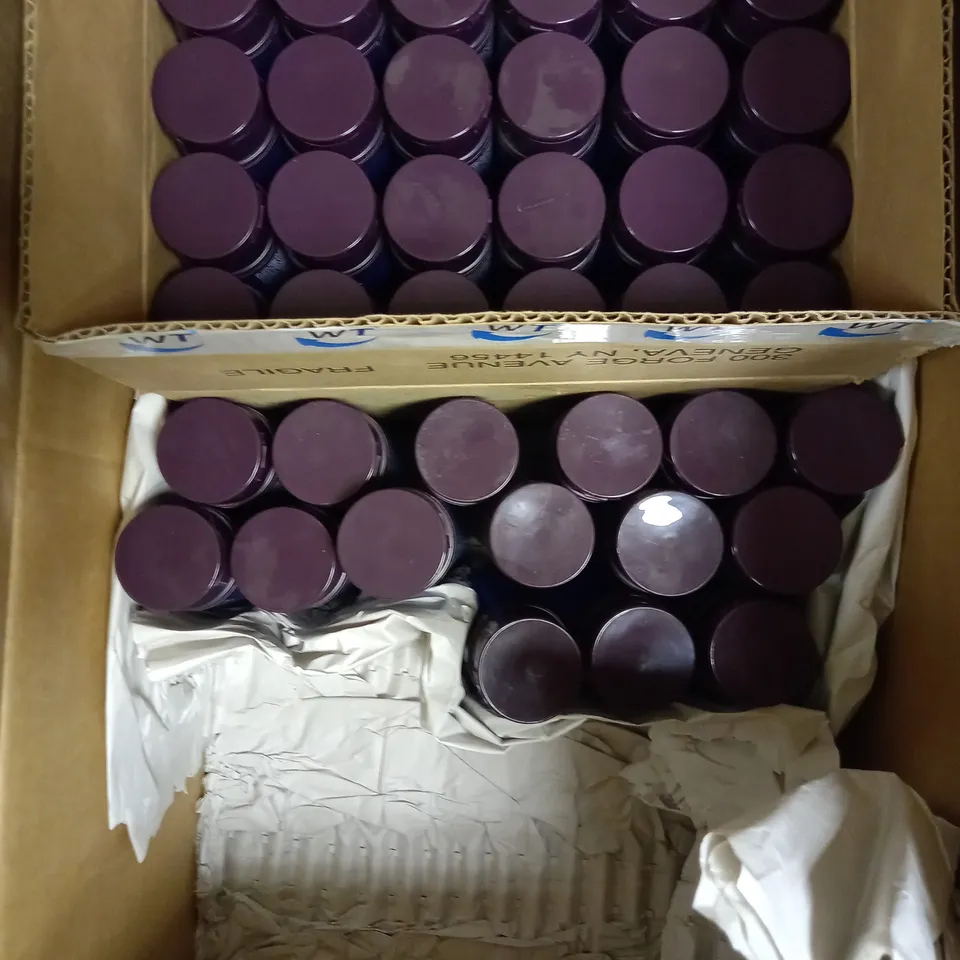 BOX OF APPROXIMATELY 40 JOICE COLOUR BALANCE BLUE SHAMPOO - 300ML