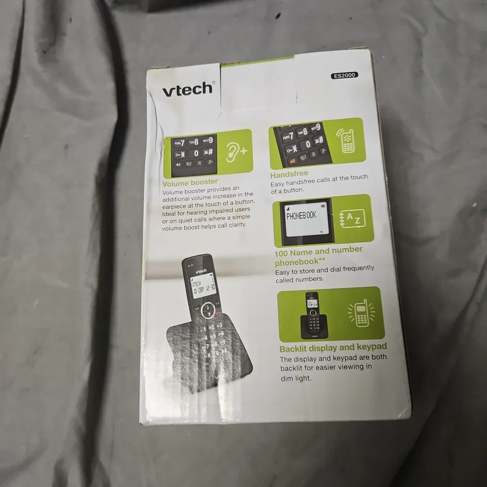 VTECH CORDLESS PHONE ES2000 – BOXED