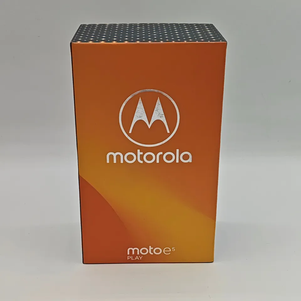 BOXED MOTOROLA MOTO E5 16GB IN BLACK - M3A63