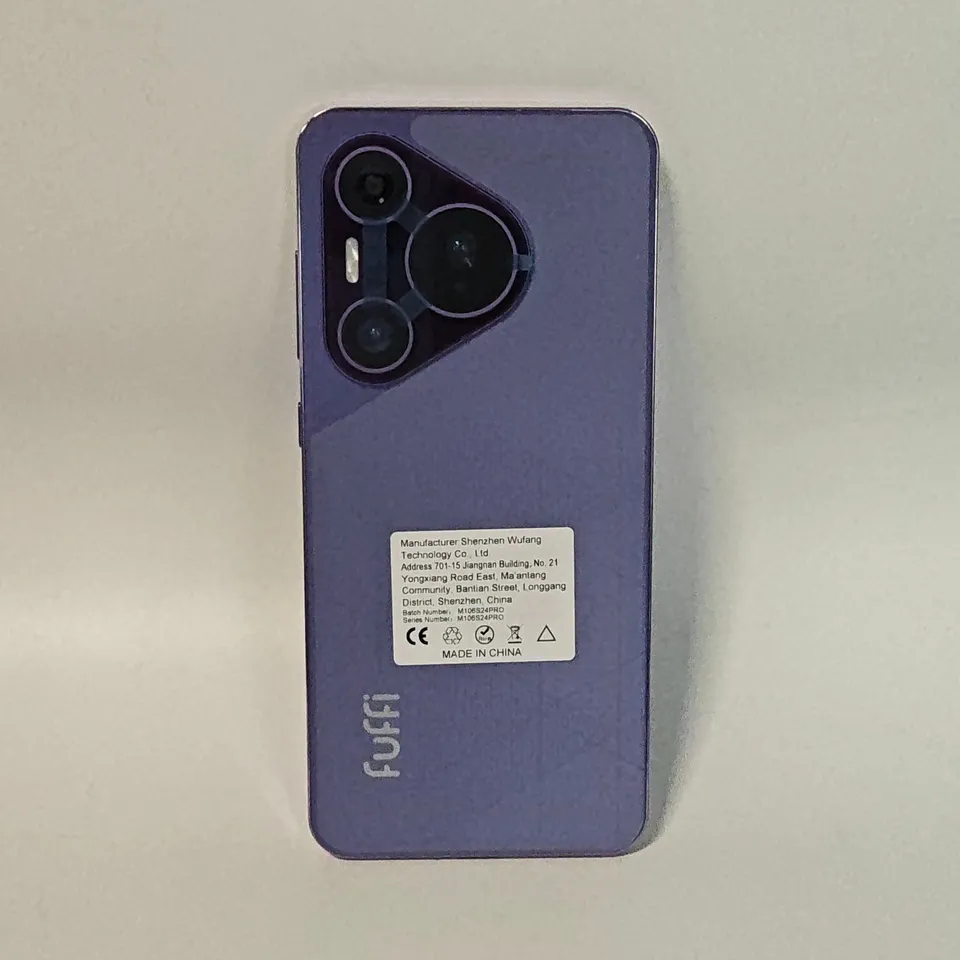 BOXED FUFFI ANDROID SMART PHONE IN PURPLE