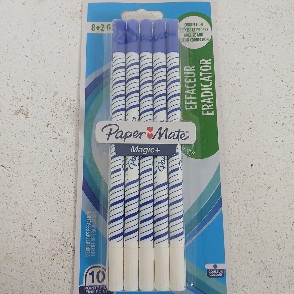 PAPER MATE MAGIC+ BALLPOINT PENS - APPROX 20 PACKS