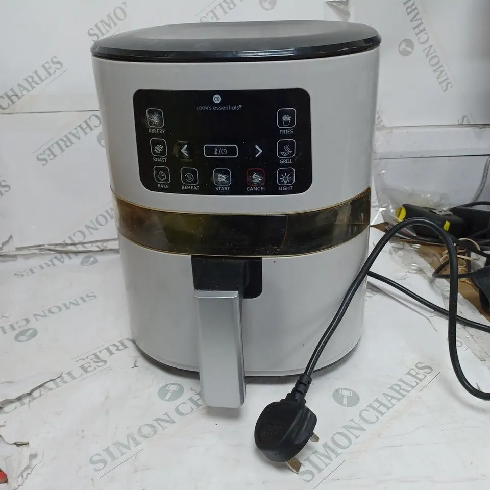 COOK'S ESSENTIALS 4.0L AIR FRYER, COOL GREY