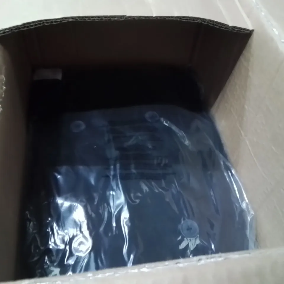 BOXED BRAND NEW APPROXIMATELY 5 JD WILLIAMS HOODED TRENCH JACKET BLACK SIZE 26