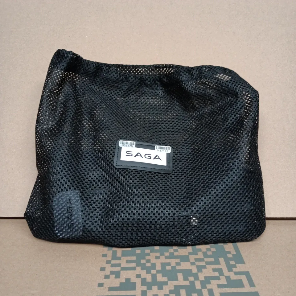 SAGA FITNESS DEVICE WITH MESH CARRY BAG AND USER MANUAL