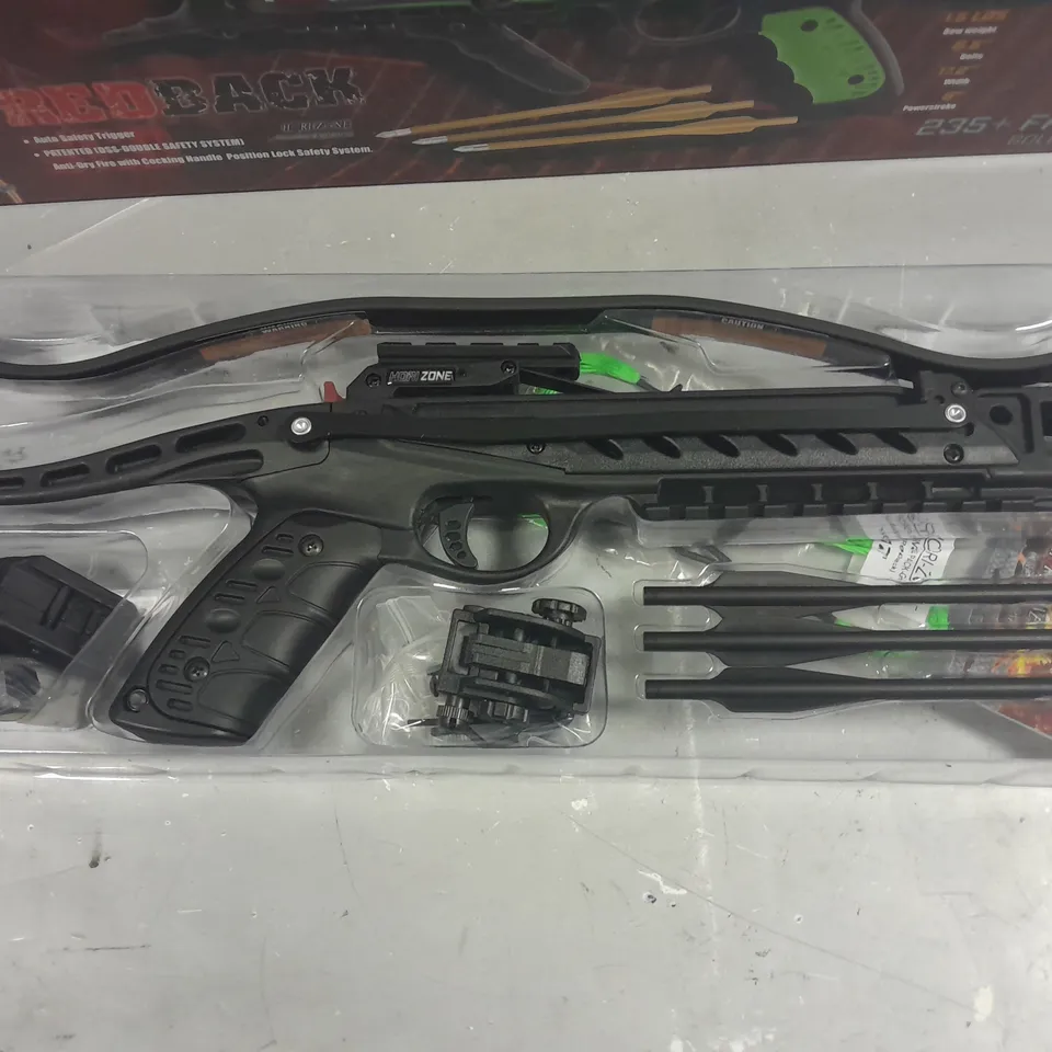 BOXED RED BACK CROSSBOW