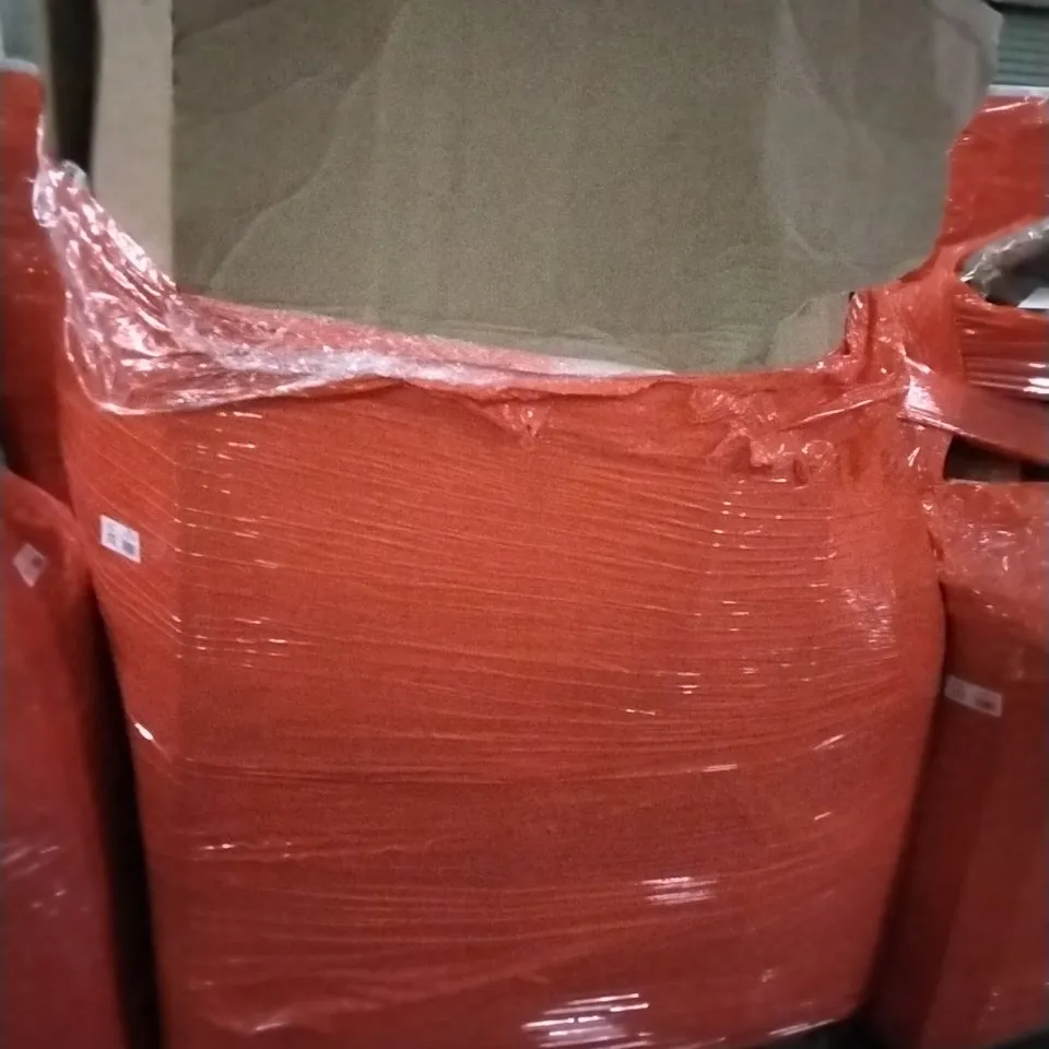 PALLET OF ASSORTED ITEMS INCLUDING WINDOW BLINDS, ALUMINIUM FRAME WHITE BOARD, SLIM END TABLE, MUTE SEAT COVER, RABBITGOO WINDOW FILM, CURTAIN RODS