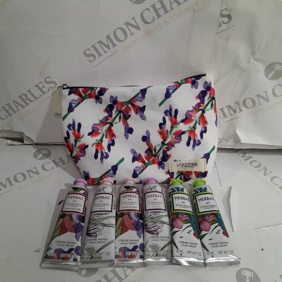 BOXED L'OCCITANE HAND CREAM SET