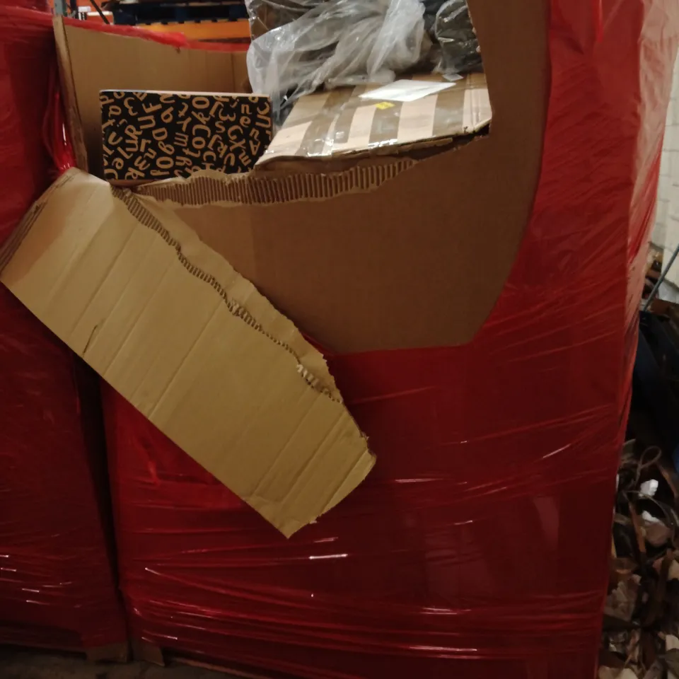 PALLET OF ASSORTED HOUSEHOLD GOODS AND PRODUCTS TO INCLUDE;MONITOR,CAR SEAT,ACTIVY GYM BOX
