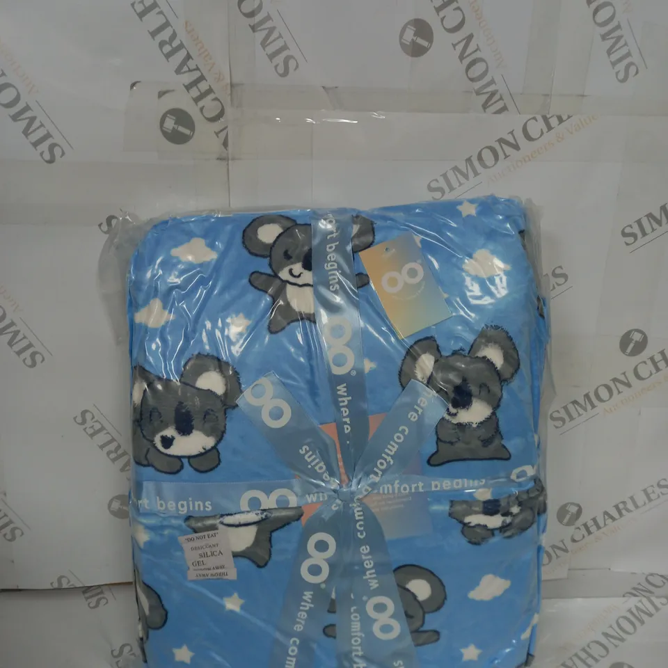 OODIE HOODED OVERSIZED BLANKET - KOALA PATTERN