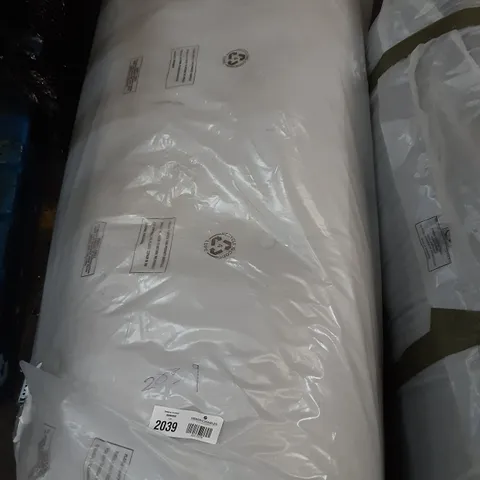 BAGGED MITO DOUBLE FUTON MATTRESS , LIGHT GREY