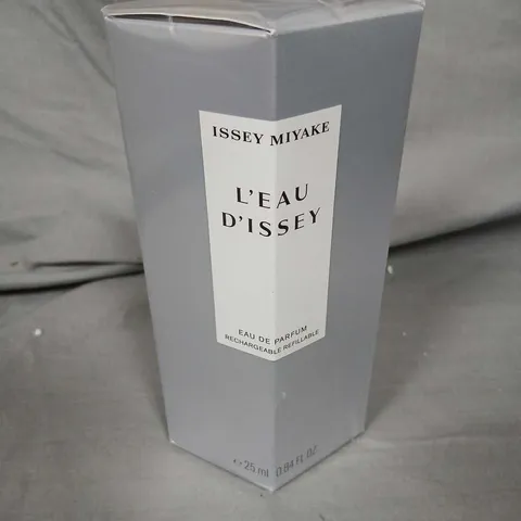 BOXED AND SEALED ISSEY MIYAKE L'EAU D'ISSEY EAU DE PARFUM 25ML