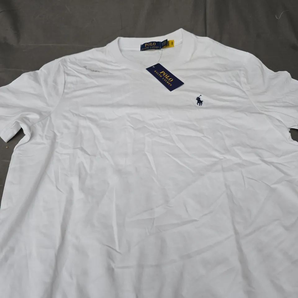 POLO RALPH LAUREN LOGO TEE - SIZE L
