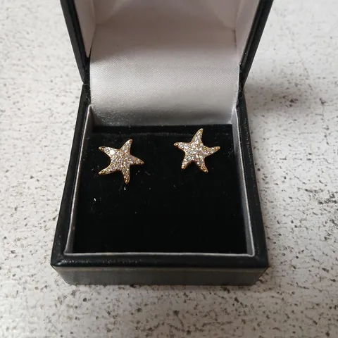 DIAMONIQUE EDIT UNDER THE SEA STUD EARRINGS STERLING SILVER
