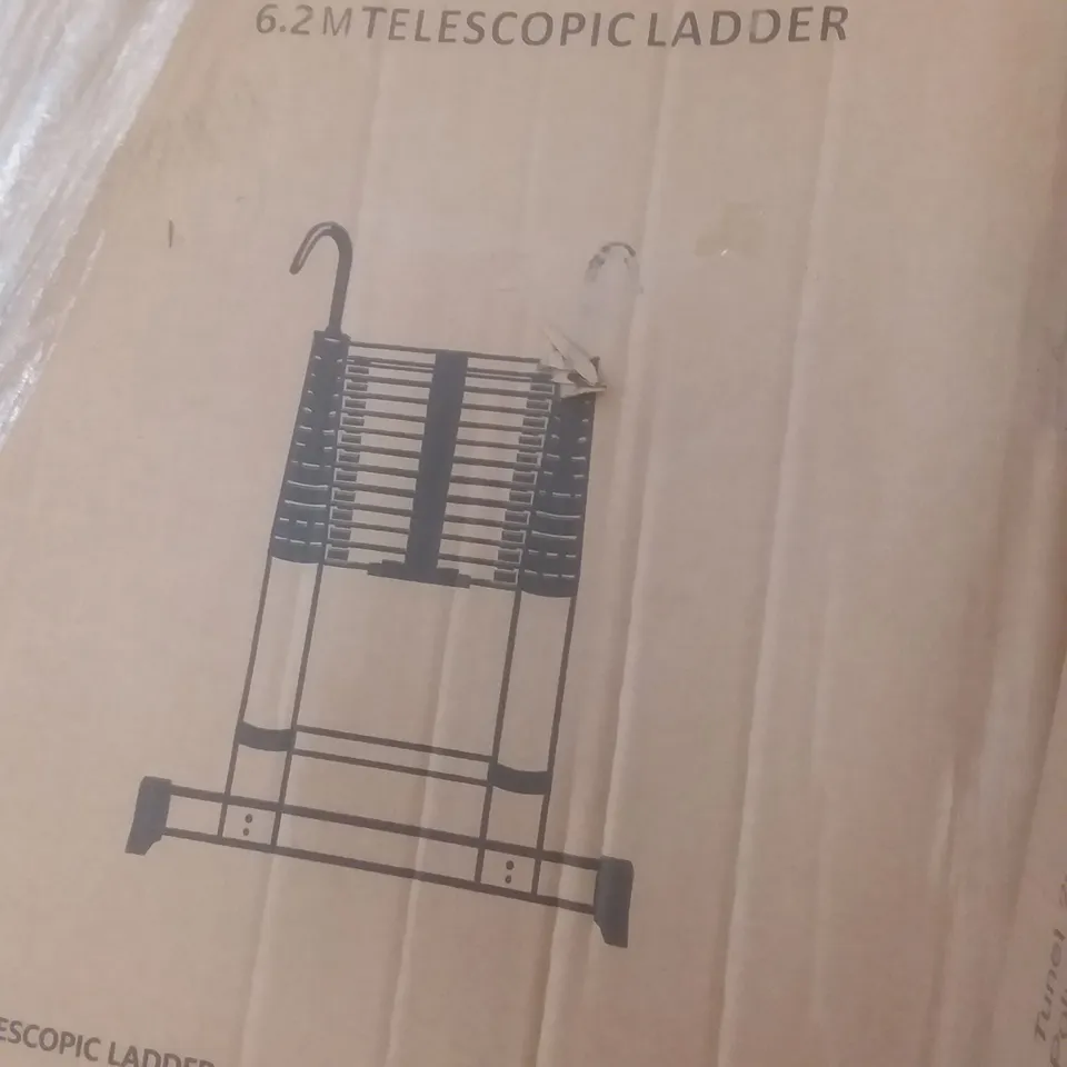 PALLET OF ASSORTED ITEMS INCLUDING PINE SINGLE BEDS, TELESCOPIC LADDERS