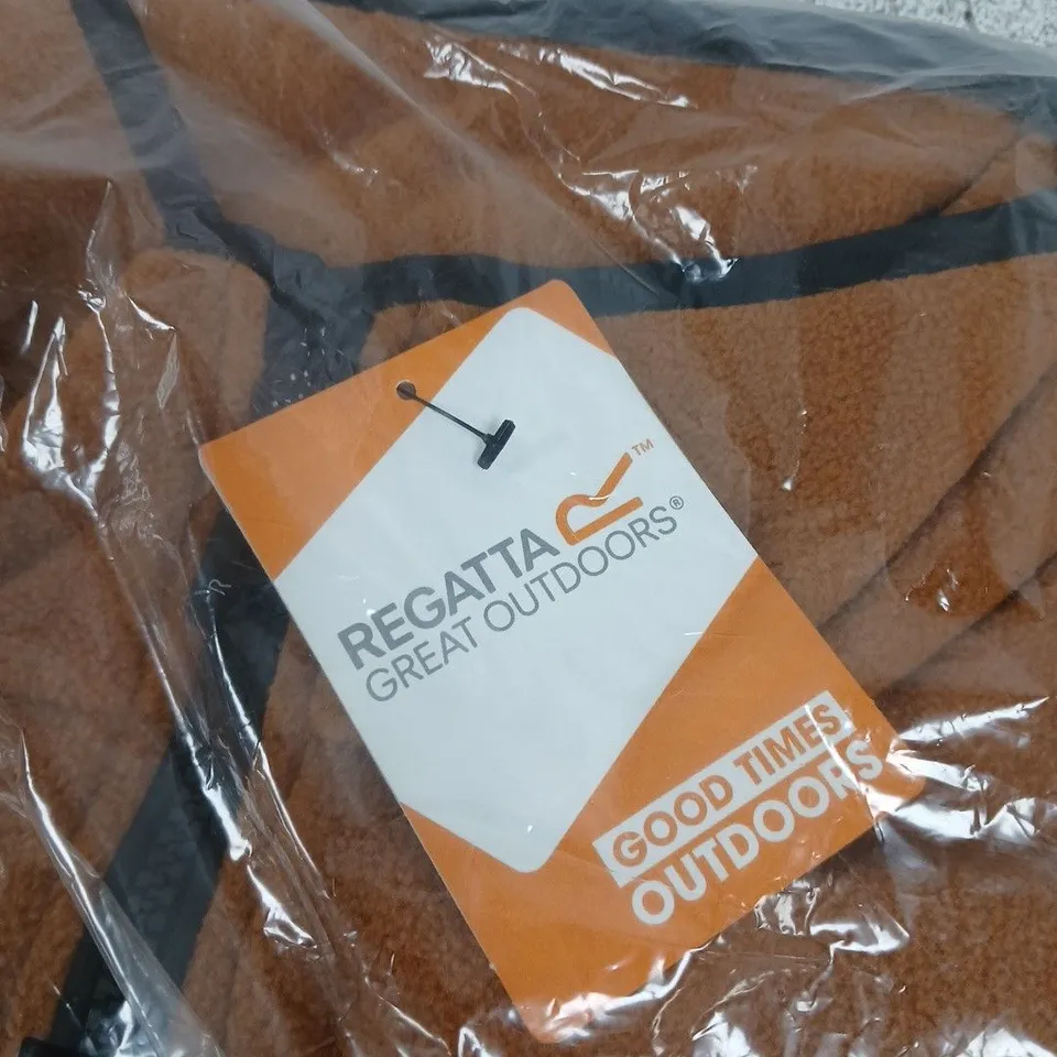 REGATTA FRANKIE HALF ZIP FLEECE JACKET – GLAZED GINGER – UK 3XL