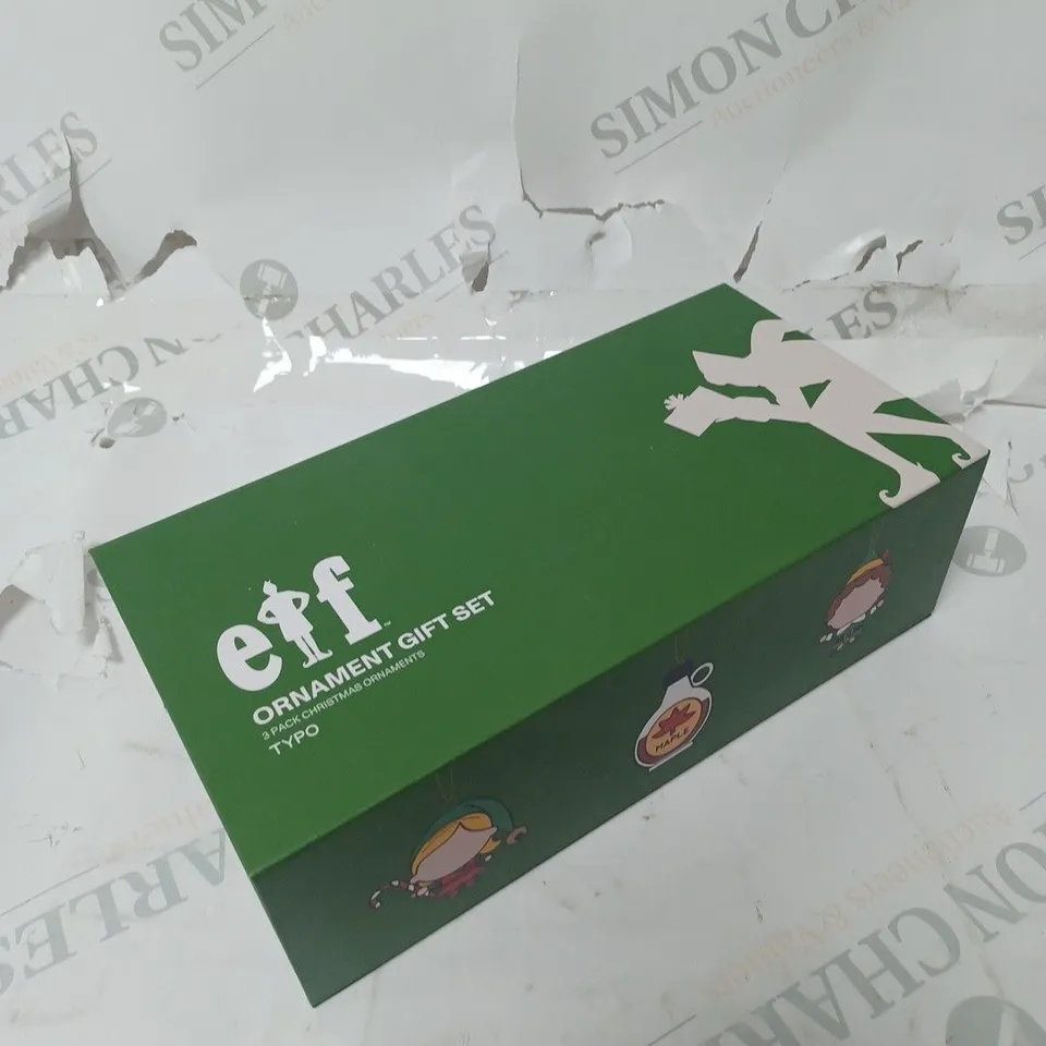 ELF ORNAMENT GIFT SET OF 3