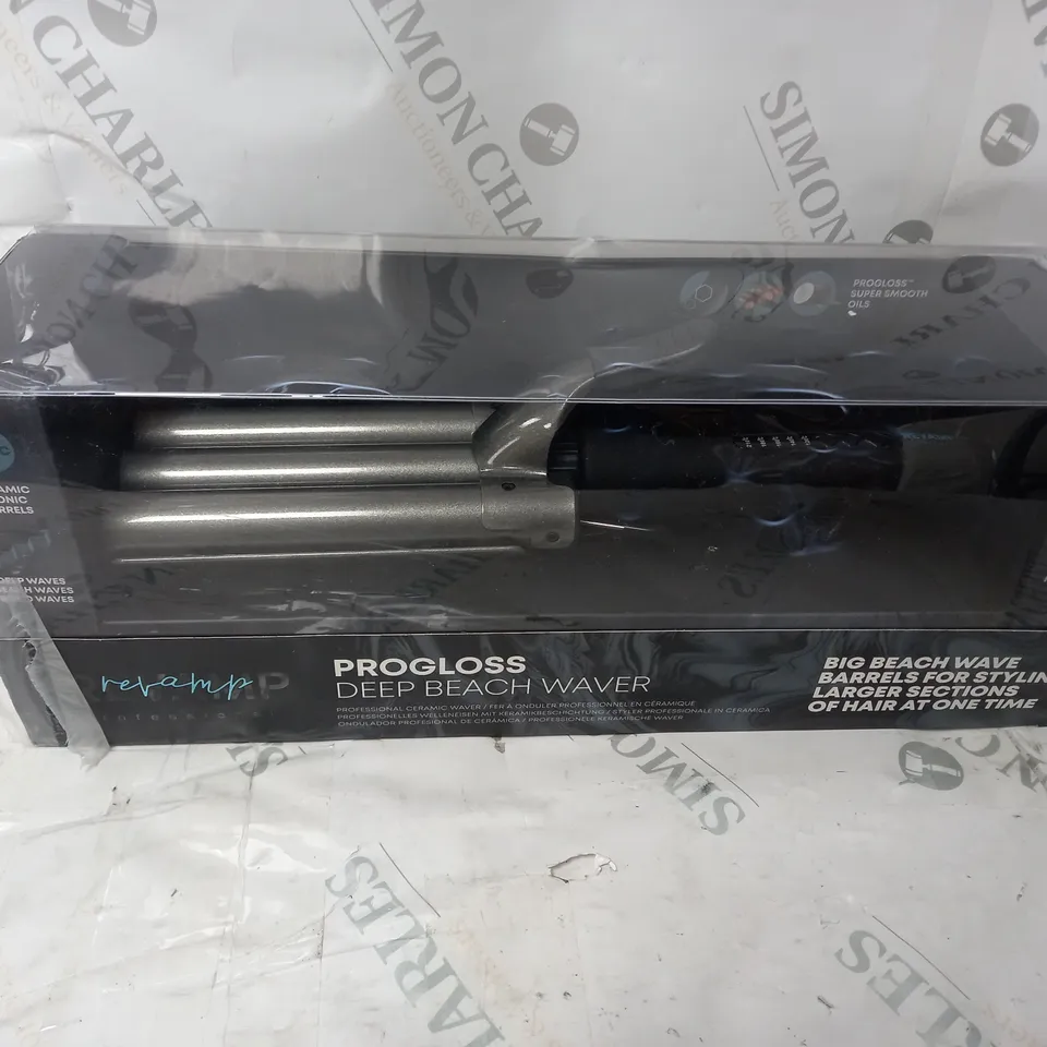 REVAMP WV-2000-GB PROGLOSS DEEP BEACH HAIR WAVER