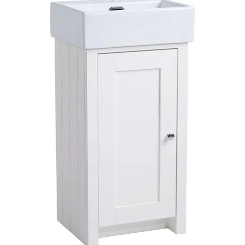 BOXED LANSDOWN 42CM CERAMIC SINGLE BATHROOM