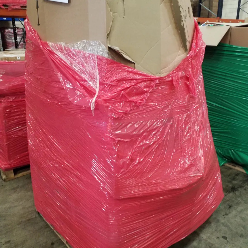 PALLET OF ASSORTED PRODUCTS INCLUDING OIL FILLED RADIATOR, LAPTOP BACKPACK, PARASOL BASE, COUNTERTOP ORGANIZER