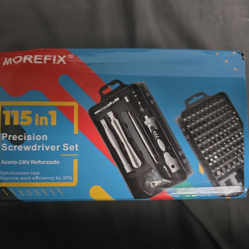 Morefix 115-in-1 Precision Screwdriver Set