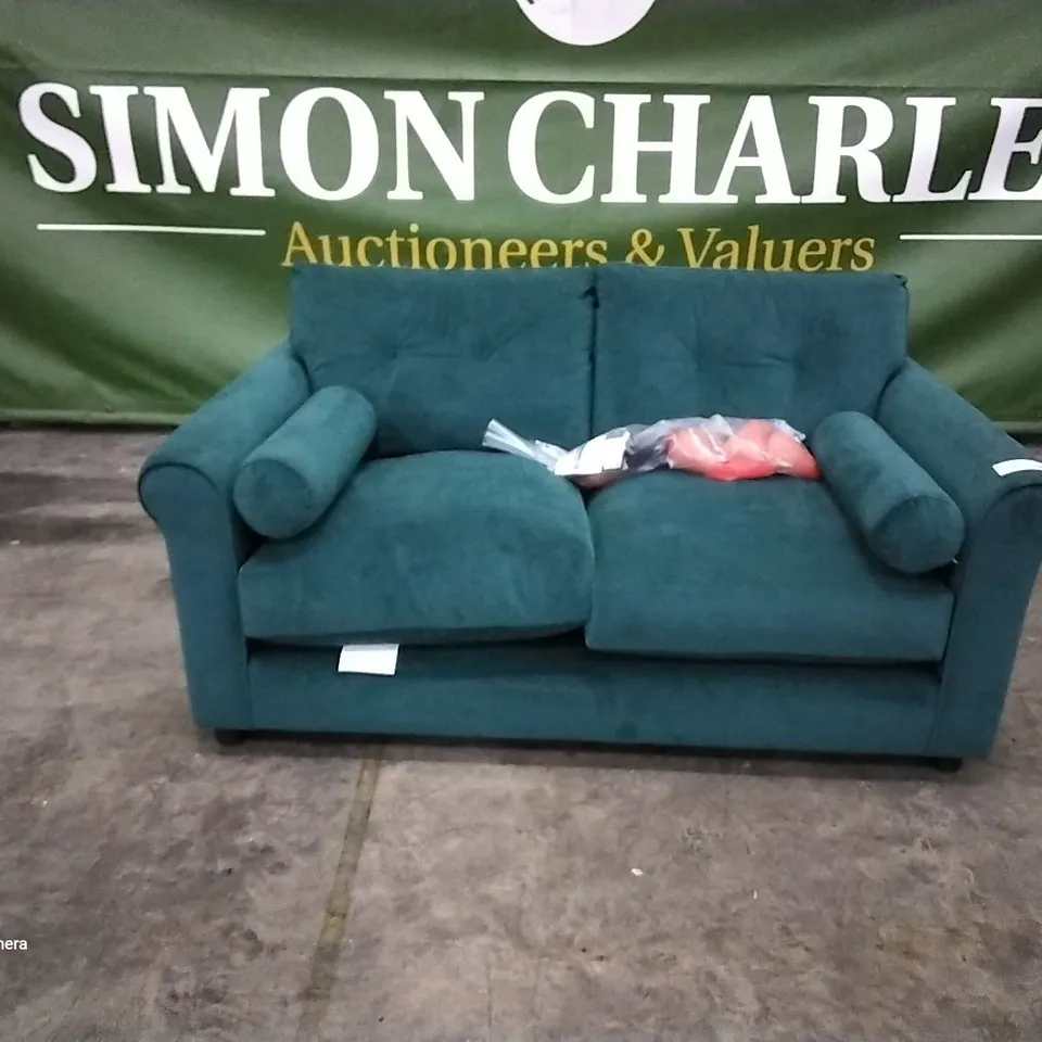 QUALITY BRITISH MANUFACTURED DESIGNER THE LOUNGE CO. PHOEBE 2 STR EVE259 EVENING TEAL /OSW/FM