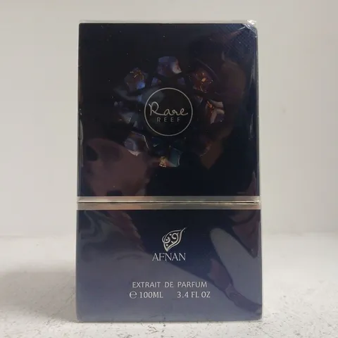SEALED AFNAN RARE REEF EXTRAIT DE PARFUM 100ML