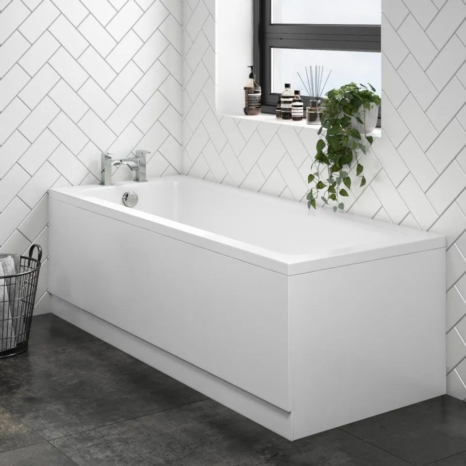 1700 X 700 RUTLAND SINGLE SINGLE ENDED BATH