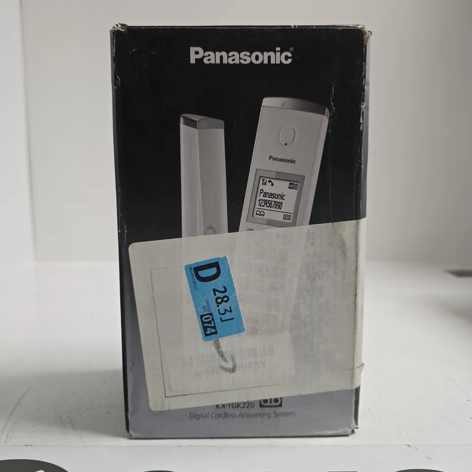 PANASONIC KX-TGK220 DIGITAL CORDLESS ANSWERING SYSTEM – BOXED