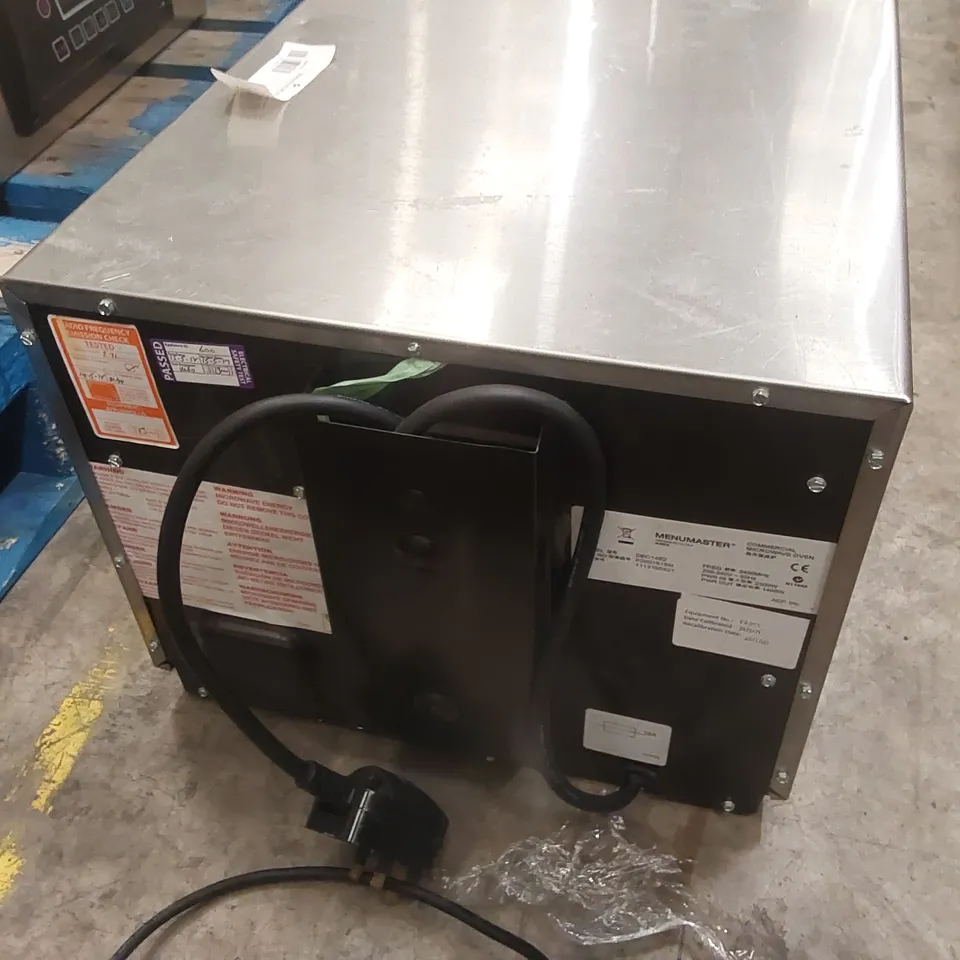 MENUMASTER DEC14E2 PROGRAMMABLE 17 LITRE 1400W COMMERCIAL MICROWAVE OVEN 