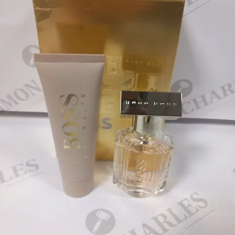 BOXED HUGO BOSS LOVE LIVE GIVE BOSS THE SCENT FOR HER GIFT SET