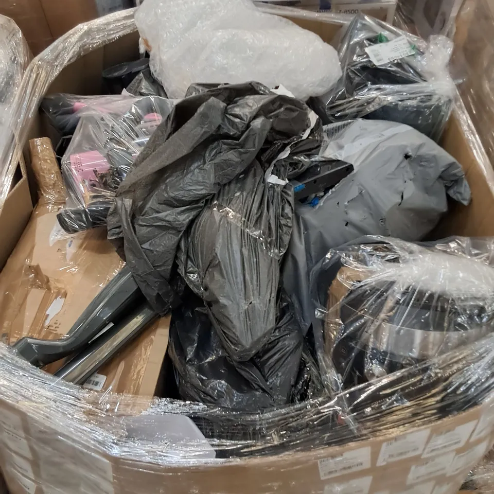 PALLET OF APPROXIMATELY 24 UNPROCESSED RAW RETURN HOUSEHOLD AND ELECTRICAL GOODS TO INCLUDE;
